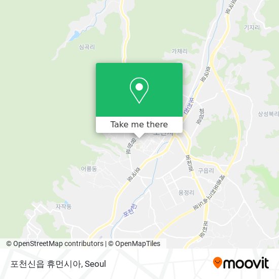 포천신읍 휴먼시아 map