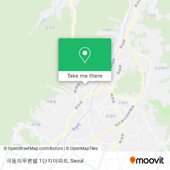 극동의푸른별 1단지아파트 map