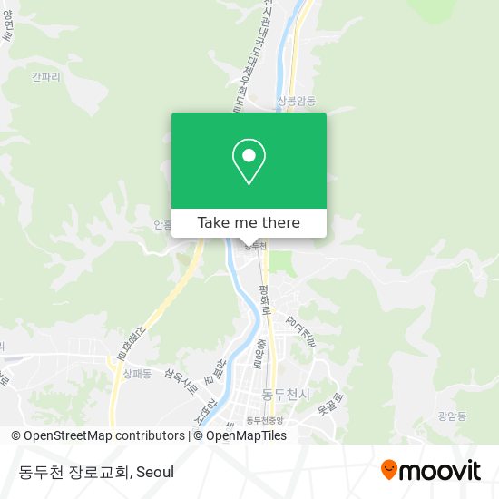 동두천 장로교회 map