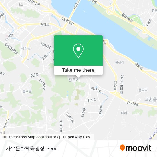 사우문화체육광장 map