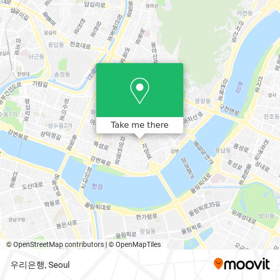 우리은행 map