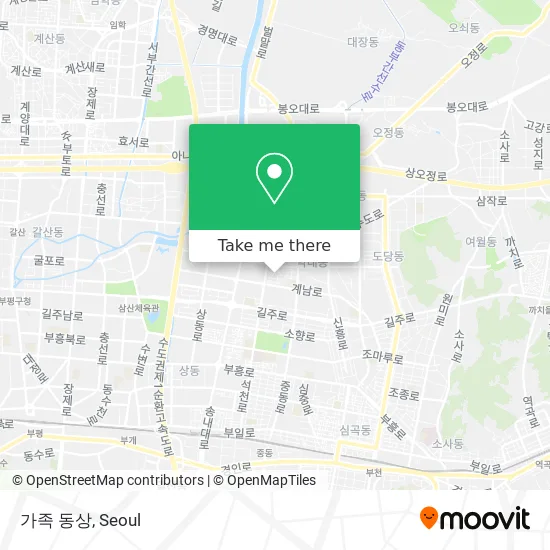 가족 동상 map