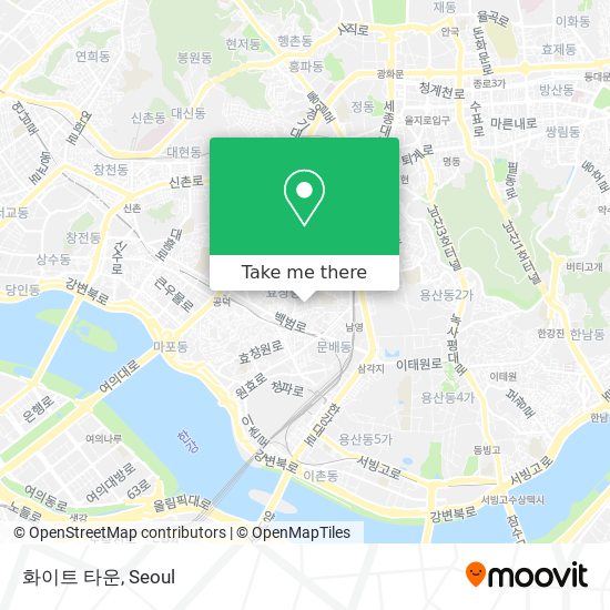 화이트 타운 map