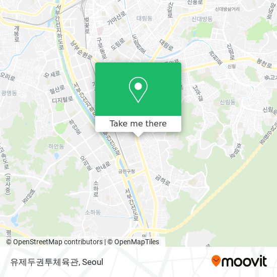 유제두권투체육관 map