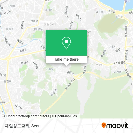 제일성도교회 map