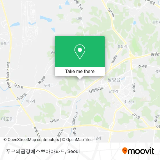 푸르뫼금강에스쁘아아파트 map
