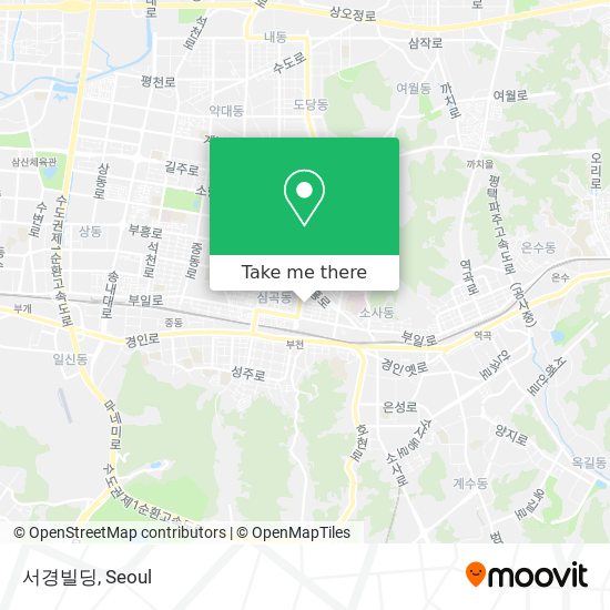 서경빌딩 map