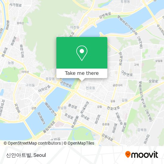 신안아트빌 map