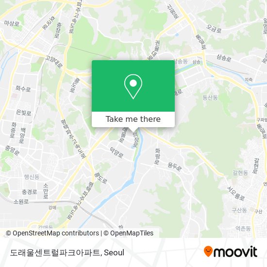 도래울센트럴파크아파트 map