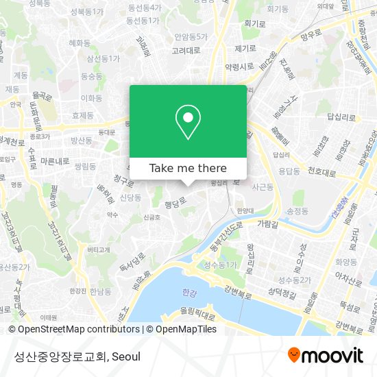 성산중앙장로교회 map