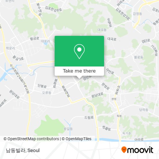 남동빌라 map