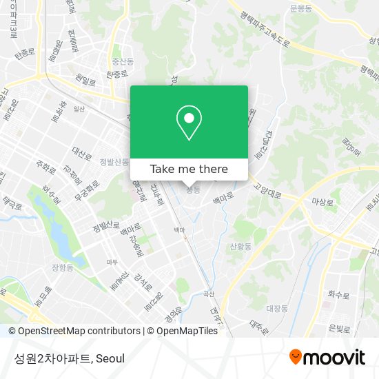 성원2차아파트 map