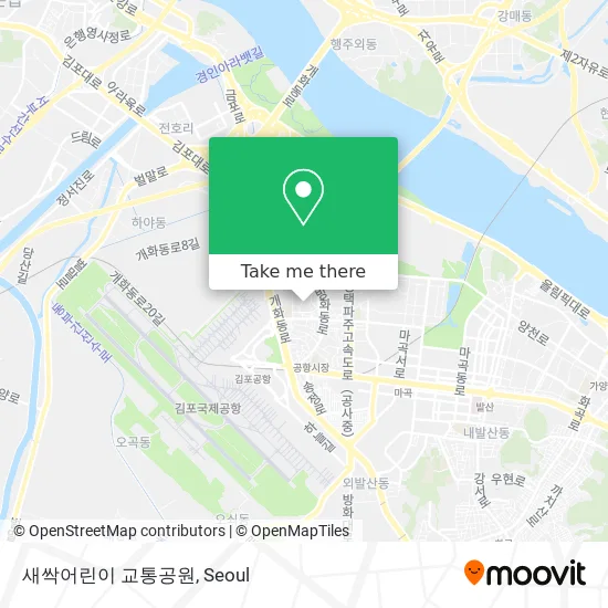 새싹어린이 교통공원 map