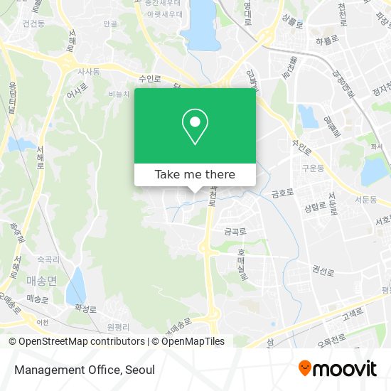 Management Office map