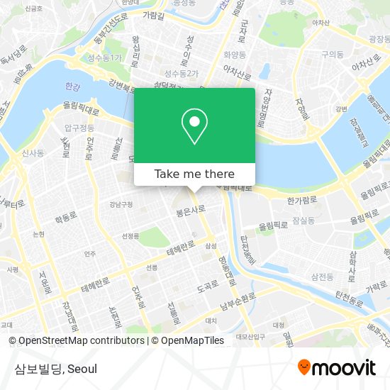 삼보빌딩 map