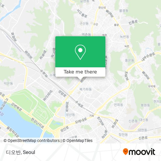 디오반 map