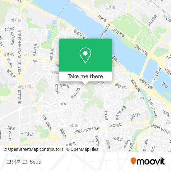 교남학교 map