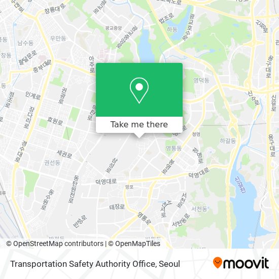 Transportation Safety Authority Office map