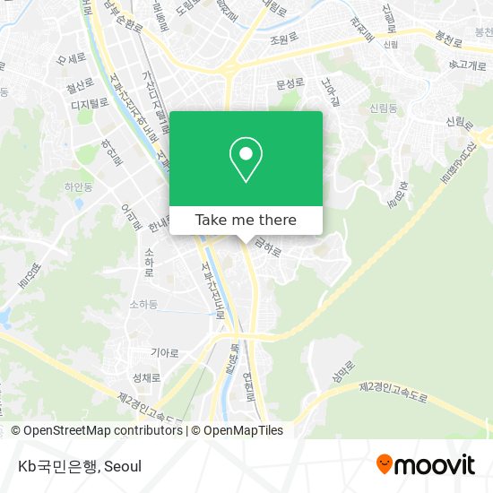 Kb국민은행 map