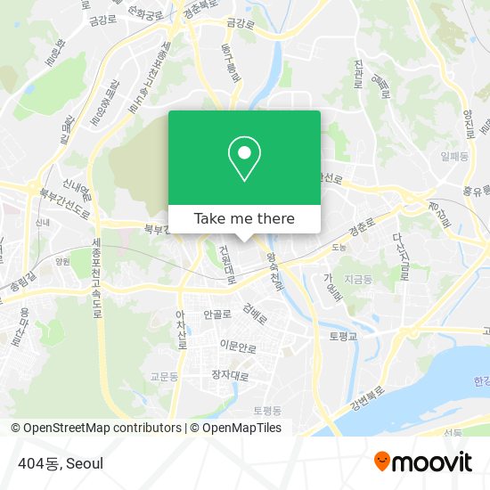 404동 map