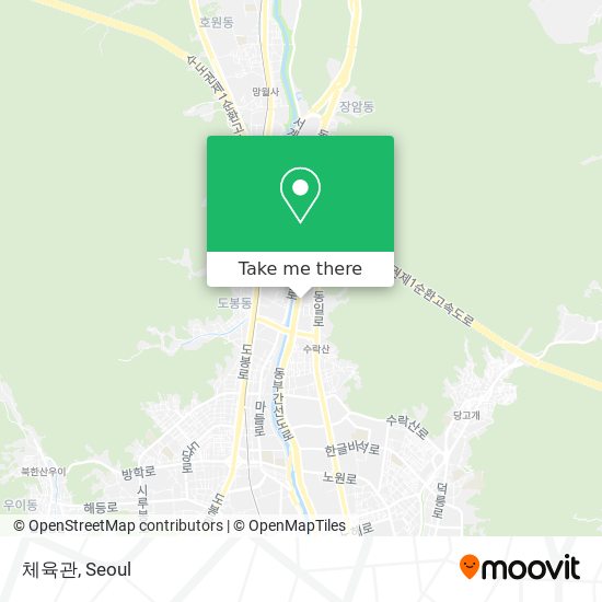 체육관 map