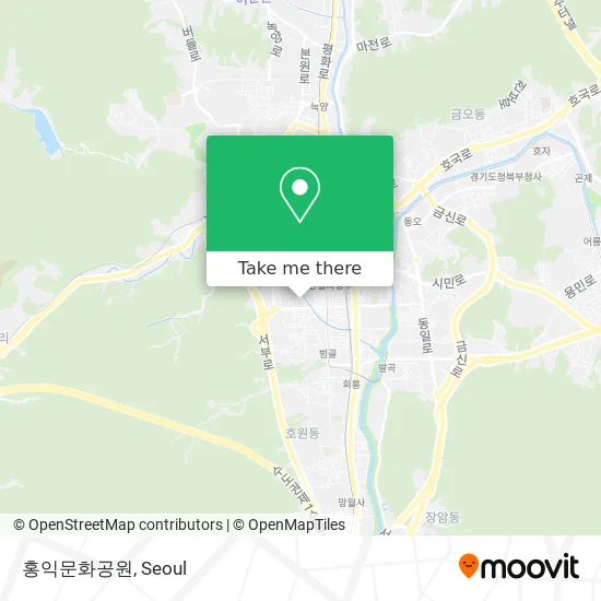 홍익문화공원 map