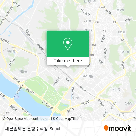 세븐일레븐 은평수색점 map