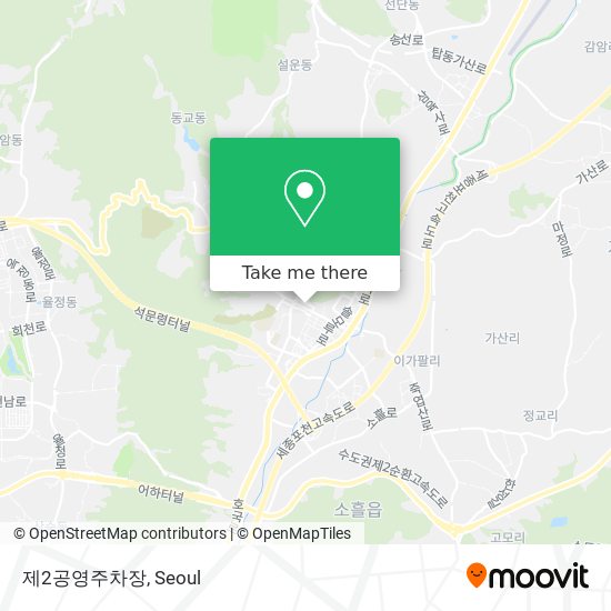 제2공영주차장 map