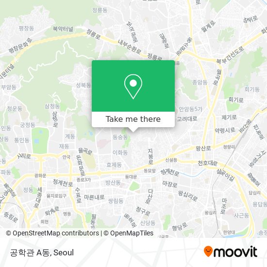 공학관 A동 map