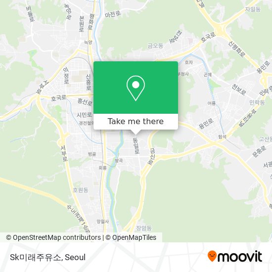 Sk미래주유소 map