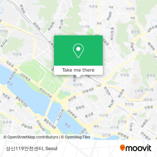 성산119안전센터 map