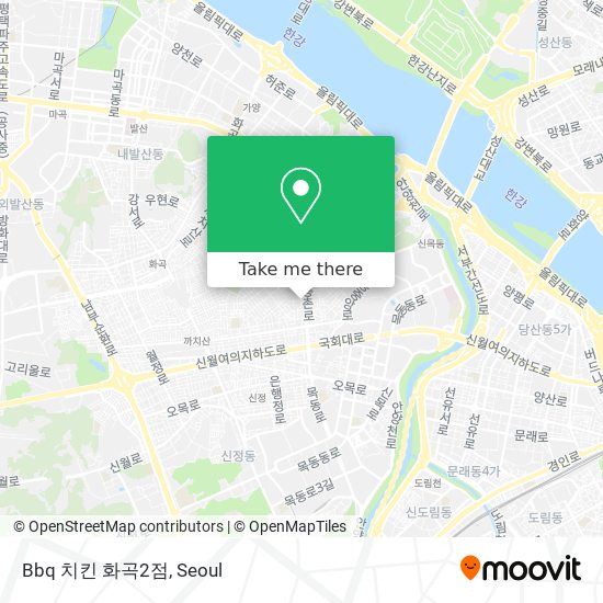 Bbq 치킨 화곡2점 map