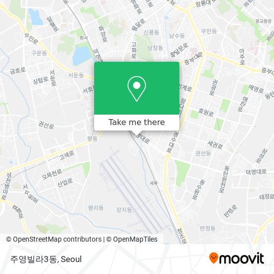 주영빌라3동 map