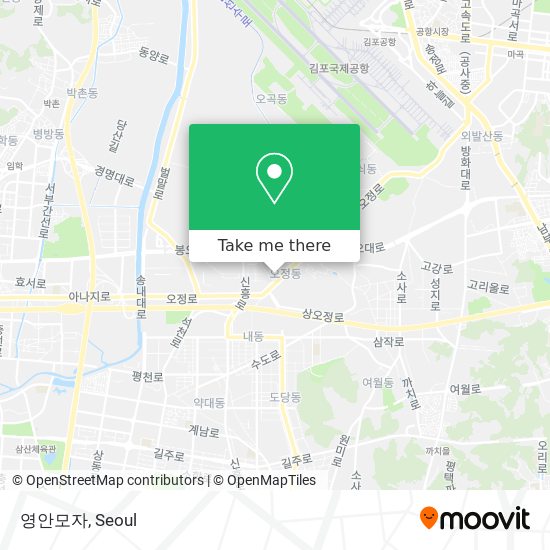 영안모자 map