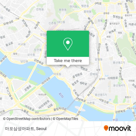 마포삼성아파트 map
