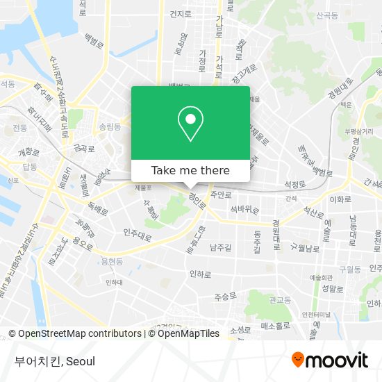 부어치킨 map