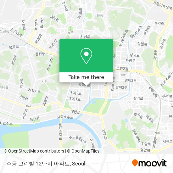 주공 그린빌 12단지 아파트 map