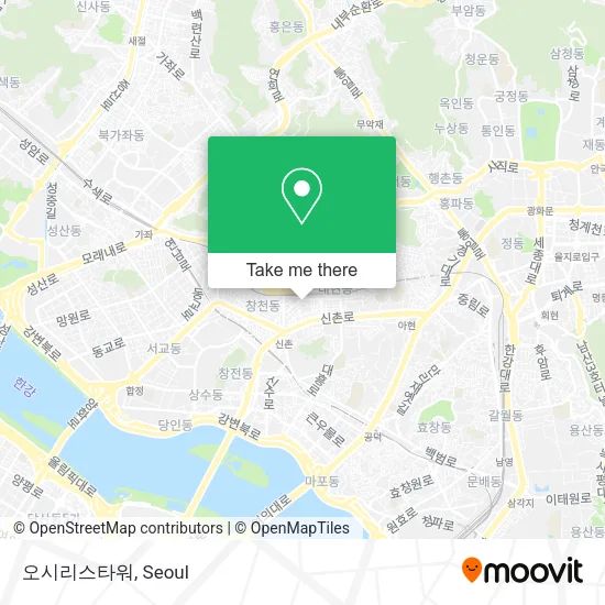 오시리스타워 map