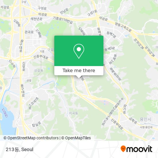 213동 map