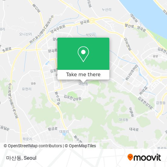 마산동 map