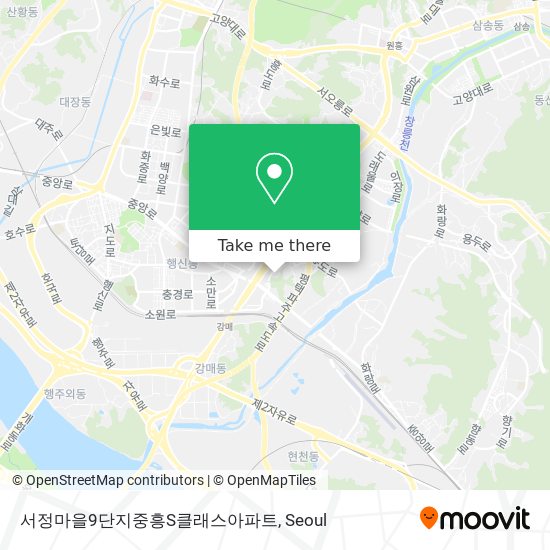 서정마을9단지중흥S클래스아파트 map