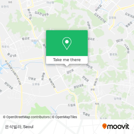 은석빌라 map