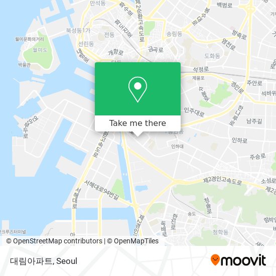 대림아파트 map