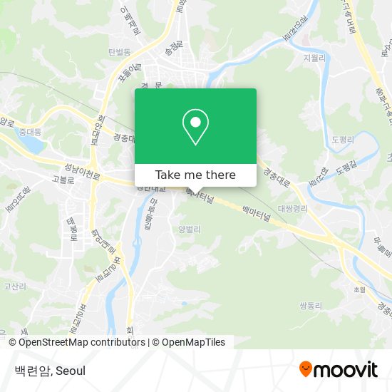 백련암 map