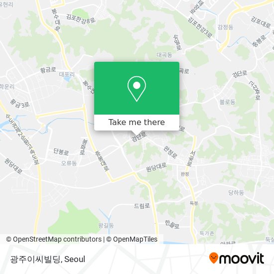 광주이씨빌딩 map