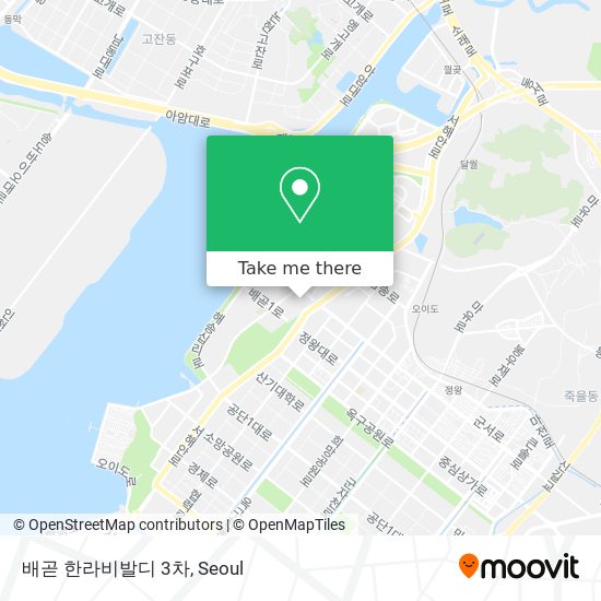 배곧 한라비발디 3차 map
