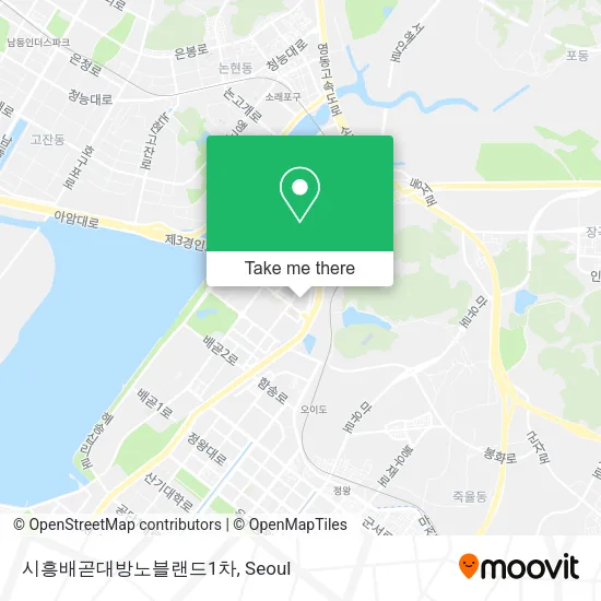 시흥배곧대방노블랜드1차 map