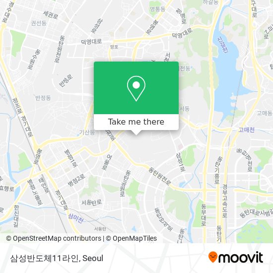 삼성반도체11라인 map