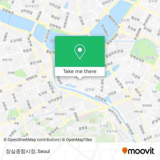 잠실종합시장 map