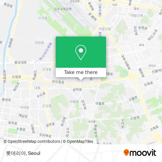 롯데리아 map